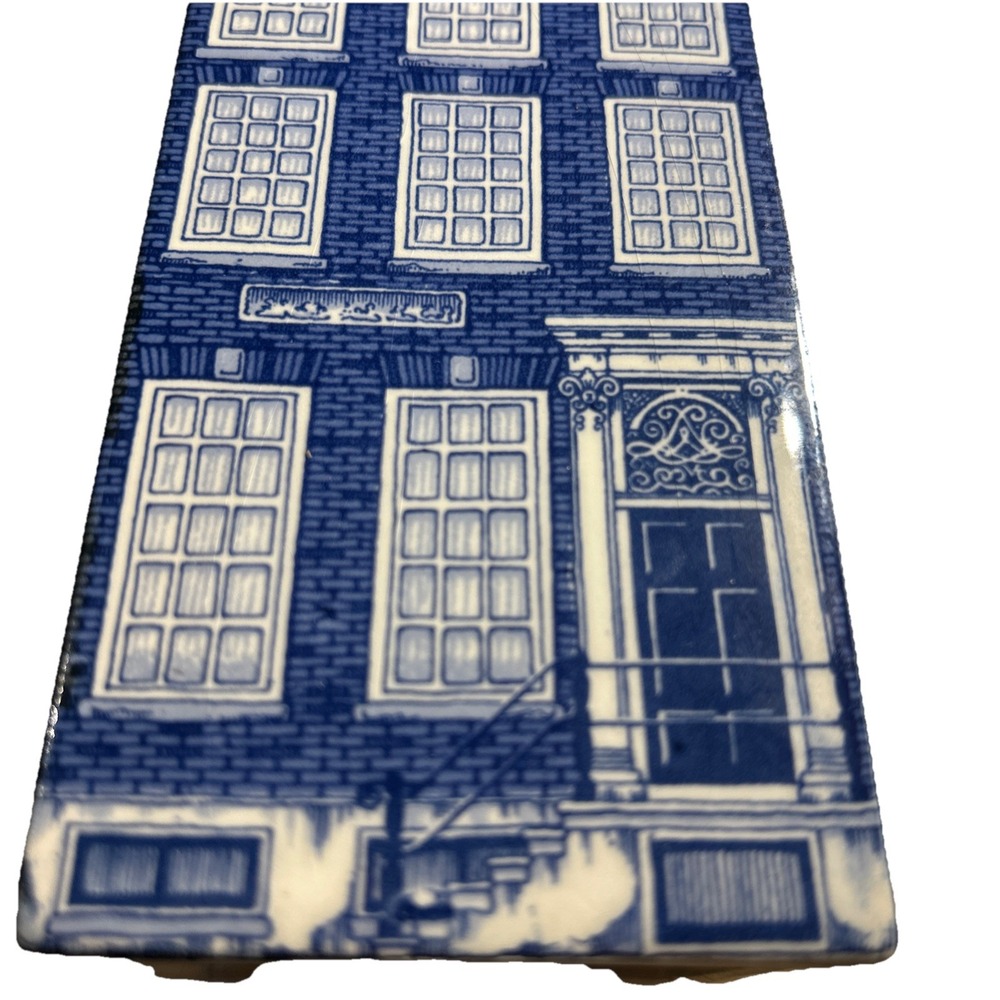 Vintage Delft‎ Blue Hand-Painted #4 Holland Stomp Bevel 1670 EUC - Picture 3 of 10
